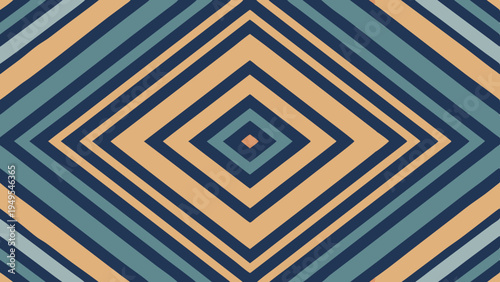 Abstract diamond pattern with repeating parallel line layers