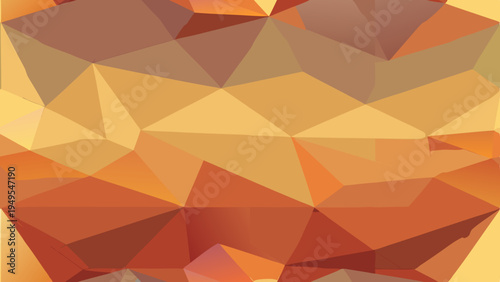 Abstract geometric background with warm earth tone colors