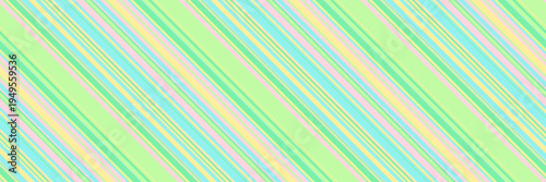 Vibrant pastel diagonal stripes create a cheerful, playful background.  Perfect for websites, presentations, or packaging designs needing a fresh, modern feel.