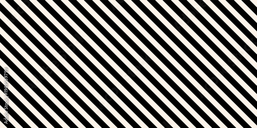 Simple vector stripes texture. Subtle grey and white seamless pattern with thin diagonal lines, 45 degrees inclination.