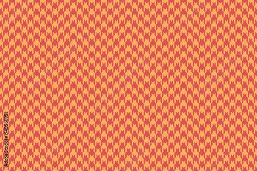 Vibrant orange and coral houndstooth pattern.  Perfect for textile design, website backgrounds, or fashion projects. This repeating geometric texture offers a modern and sophisticated aesthetic.