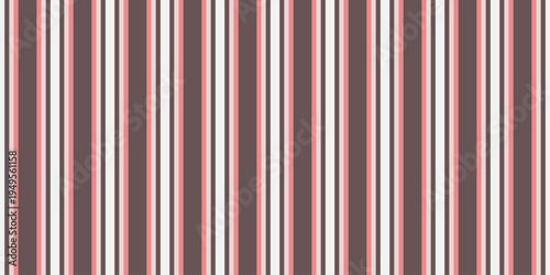 Elegant vertical stripes in pink, white, and brown create a timeless pattern perfect for fashion, textile design, or web backgrounds.