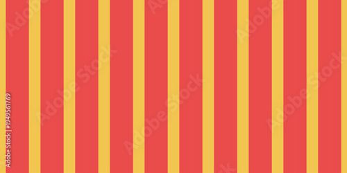 Vibrant red and gold vertical stripes create a bold, graphic pattern.  Perfect for backgrounds, textiles, or website design, this image evokes energy and celebration.