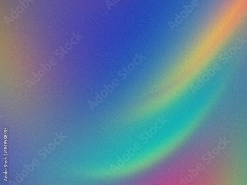 Abstract Gradient Background with Blended Rainbow Colors for Digital Design
