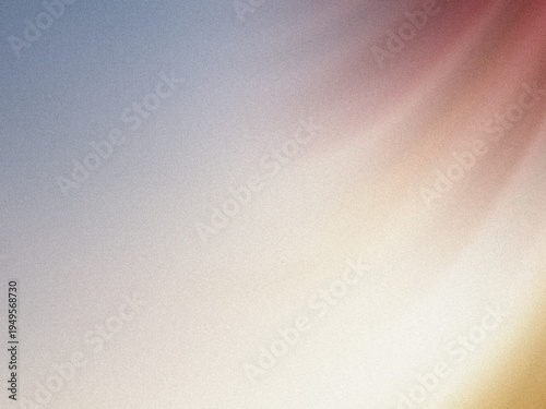 Soft Gradient Sky with Sun Rays Abstract Background