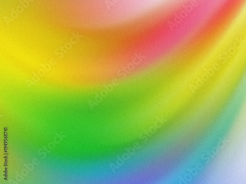 Rainbow Gradient Blur Abstract Background Design