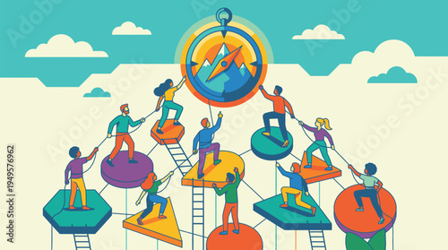 Teamwork and Collaboration in Business Environment.