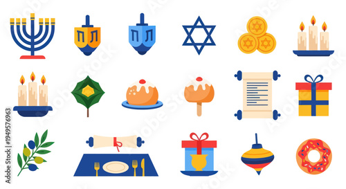 Religious icons and symbols collection