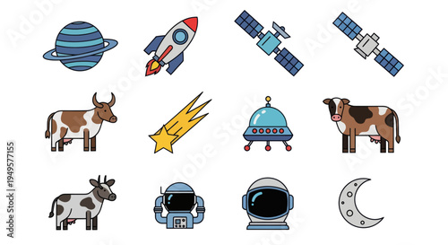 Space exploration and cosmic elements