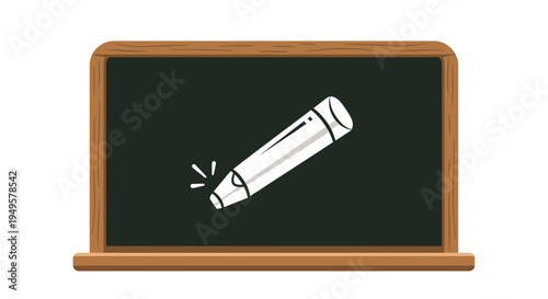 Chalk on a blackboard surface.