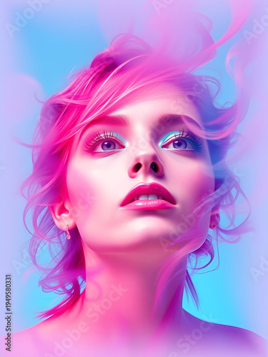 surreal distortions and dreamlike color juxtapositions framed by a translucent ethereal border visionary and isolated