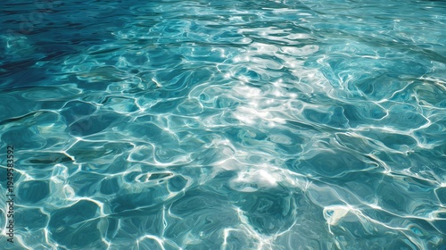 clear blue water surface texture sparkling pool background