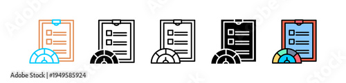 Self Assessment multyple icon
