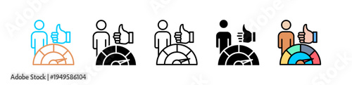 Performance Appraisal multyple icon