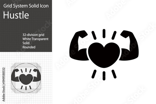 A healthy and resilient mind icon, a healthcare logo.