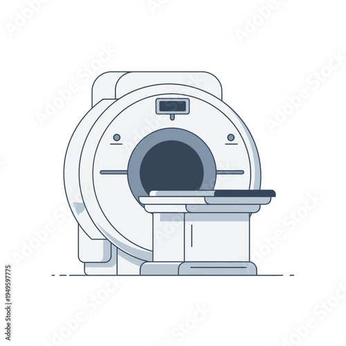 Medical imaging device illustration