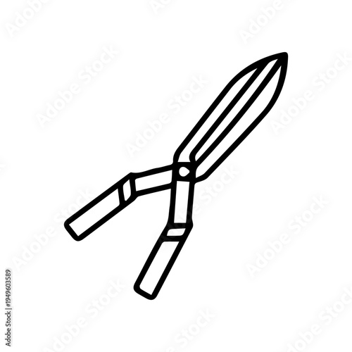 Garden Pruning Shears Icon