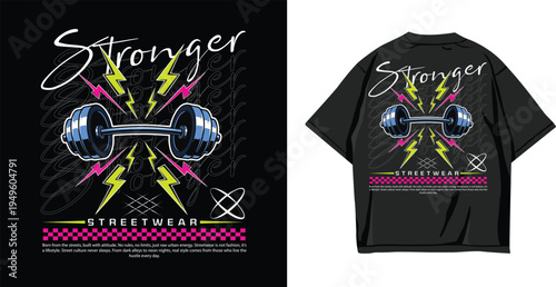 Gym Streetwear T-Shirt Design Bundle