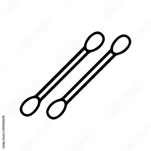 Cotton Swabs Icon