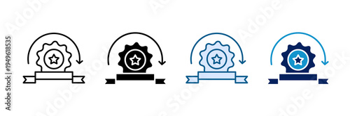 Brand Refresh Icon Set Multiple Style Collection