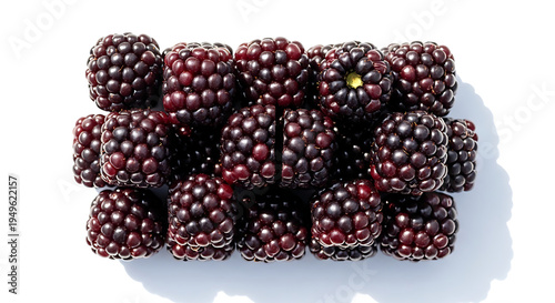 Fresh Blackberries Fruit Healthy Snack.