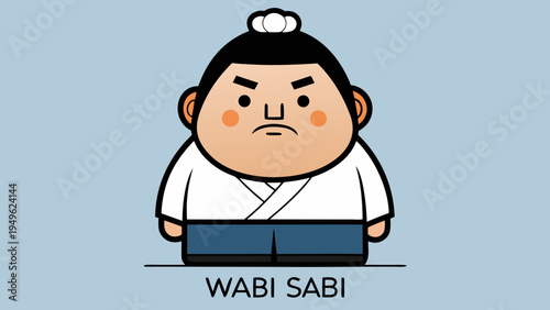 Japanese wabi-sabi inspired abstract vector poster celebrating simplicity and imperfection. Calm minimalist wall art ideal for zen interiors, modern decor, and mindful living spaces.