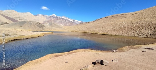 Colina Hot Springs and landscape in Chile
