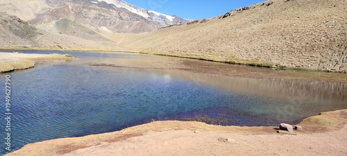 Colina Hot Springs and landscape in Chile