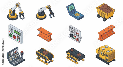 Industrial Automation and Manufacturing Components Collection.