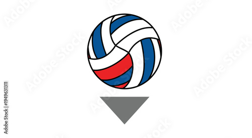 Volleyball Ball Sports Equipment.