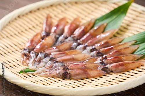 生のホタルイカ　春の旬食材