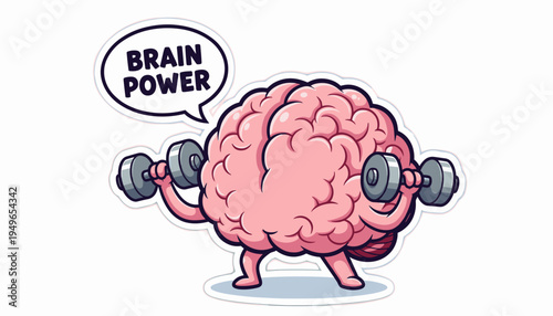 Brain Lifting Weights for Mental Strength