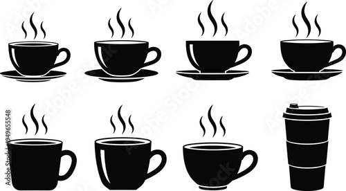 Vintage hand drawn healthy food set featuring bowls of hot soup fresh vegetables bread and herbs for rustic designs