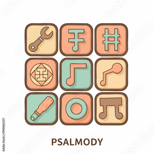 Psalmody Singing Art Representing Sacred Psalm Music Tradition.