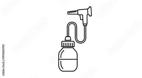 Breast Pump Icon: Baby Care, Motherhood, Infant Feeding, Health Equipment, Medical Device