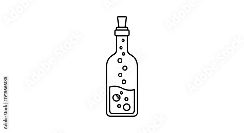 Bubbling Potion Bottle Icon