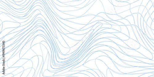 Groovy Checker Line Seamless Pattern. Paper Notebook Texture. Doodle Y2k Style Background. eps10