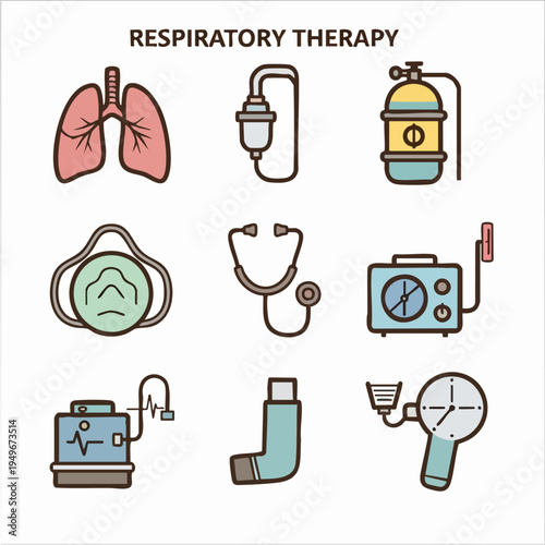 Respiratory Therapy Equipment and Medical Devices Collection.