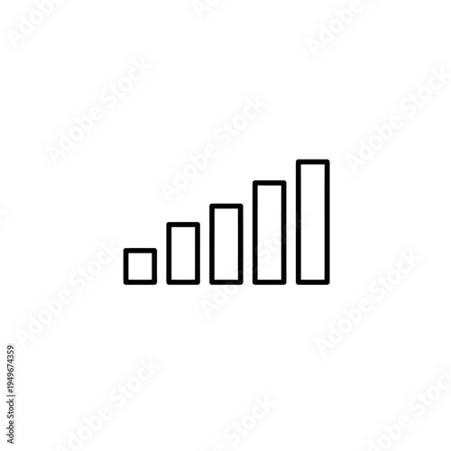 Signal Strength Icon A Visual Representation of Connectivity and Network Performance. Free Download Signal Strength Icon A Visual Representation of Connectivity and Network Performance. - GFXLoad