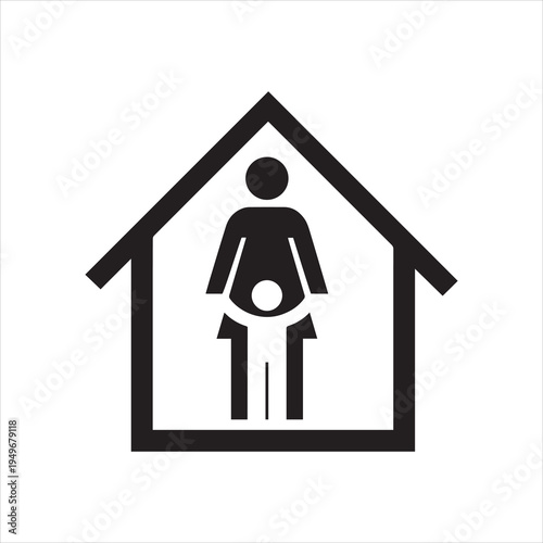 Schwarzes Symbol für – Vector