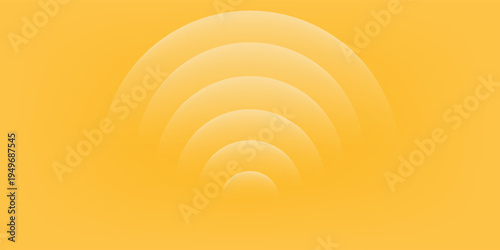 Sun protection from ultraviolet light, in futuristic glowing vector illustration on light background. Сircular barrier to block UV radiation. Template for beauty product, bubble shield effect