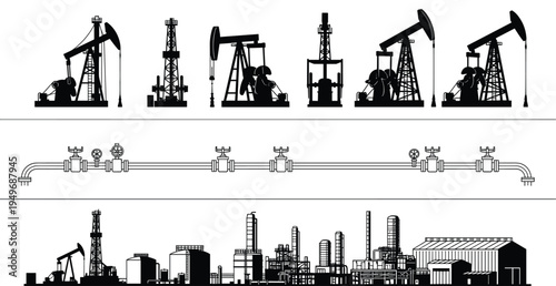 Vector silhouette of a white campfire with burning logs and high flames isolated on a black background for outdoor adventure