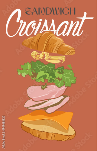 sandwich croissant