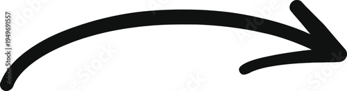 Directional Guidance: A simple, elegant arrow pointing gracefully, indicating a route, direction, or progressive movement. A clean design, highlighting straightforwardness.