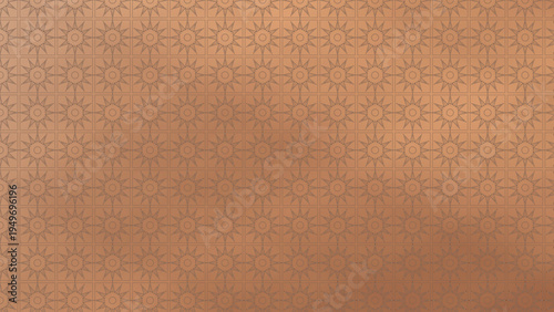 Fotografie Elegant Geometric Pattern: A seamless display of an intricate pattern composed of geometric shapes