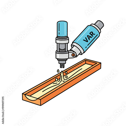 Vector Illustration of a Vape Refilling Process vector illustration