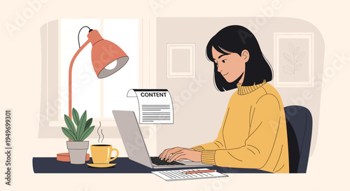 Businessman analyzing data on tablet at desk.