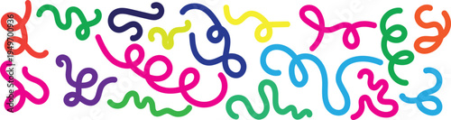 Colorful abstract background with playful alphabet letters and numbers in a vector illustration design for kids learning and education