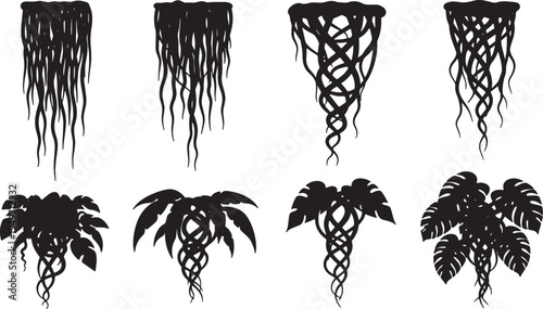 Jungle Vine and Creeper Elements for Rainforest Scenes