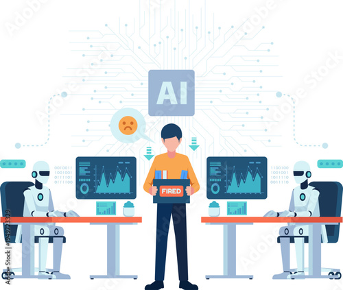 Artificial intelligence Replacing Human Jobs at Workplace